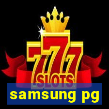 samsung pg